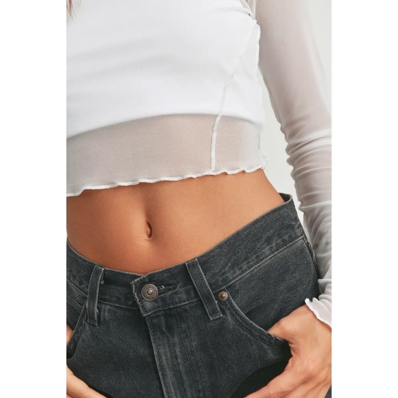 Mesh Long Sleeve Top - Picture 3 of 3